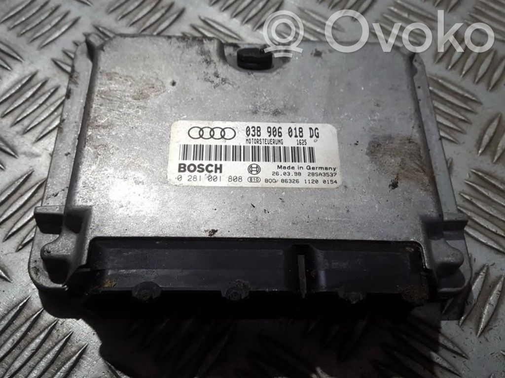 Unidad de control/módulo del motor   038906018DG,028100180828SA3537,0281001808,038906018DG,28SA3537