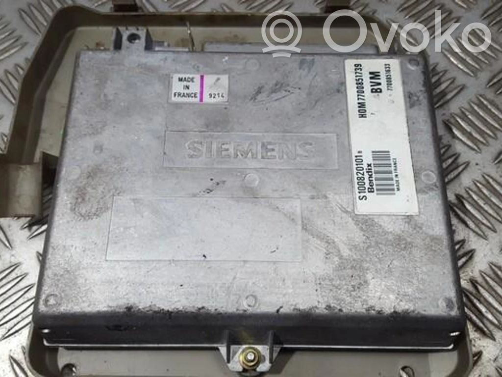Engine control unit/module   7700851739,S100820101,7700851739,S100820101
