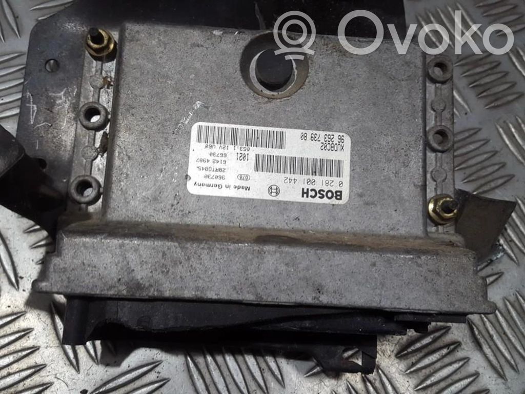 Unidad de control/módulo del motor   0281001442,9626373980,0281001442,61424987,9626373980