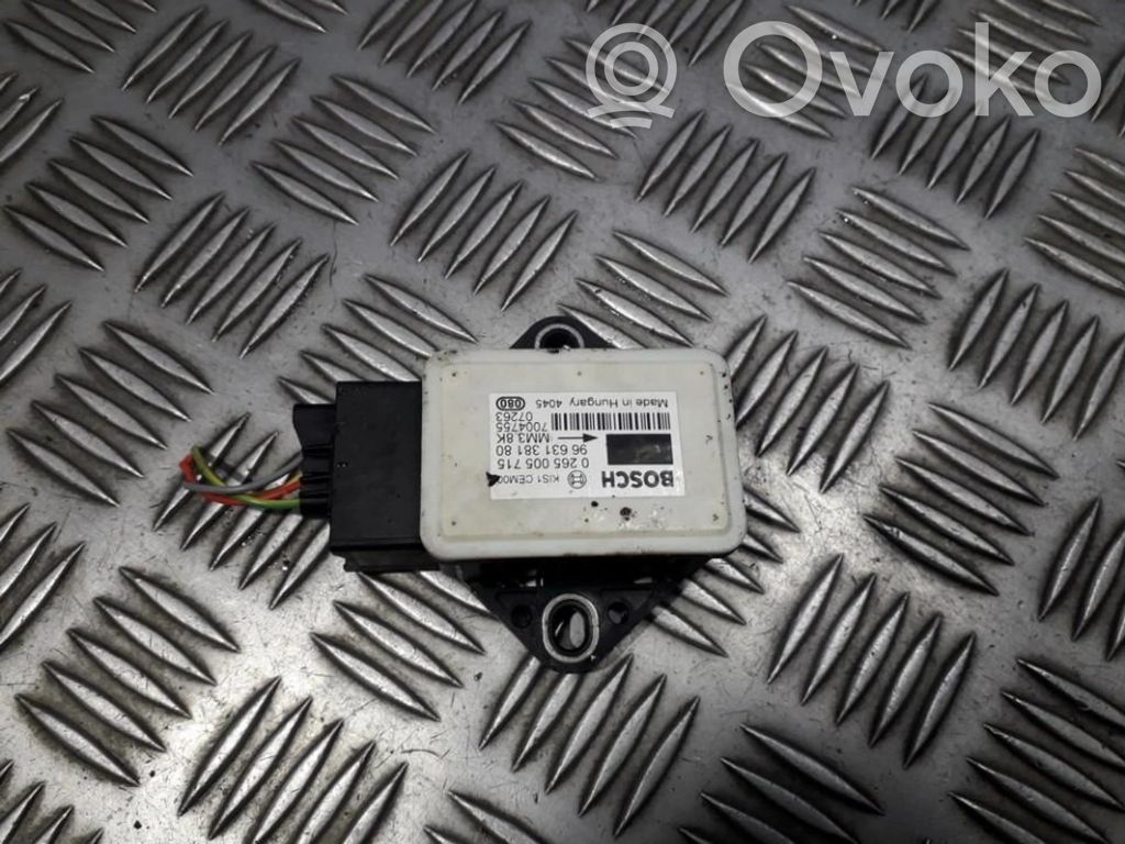Citroen C4 Grand Picasso Sensore di imbardata accelerazione ESP