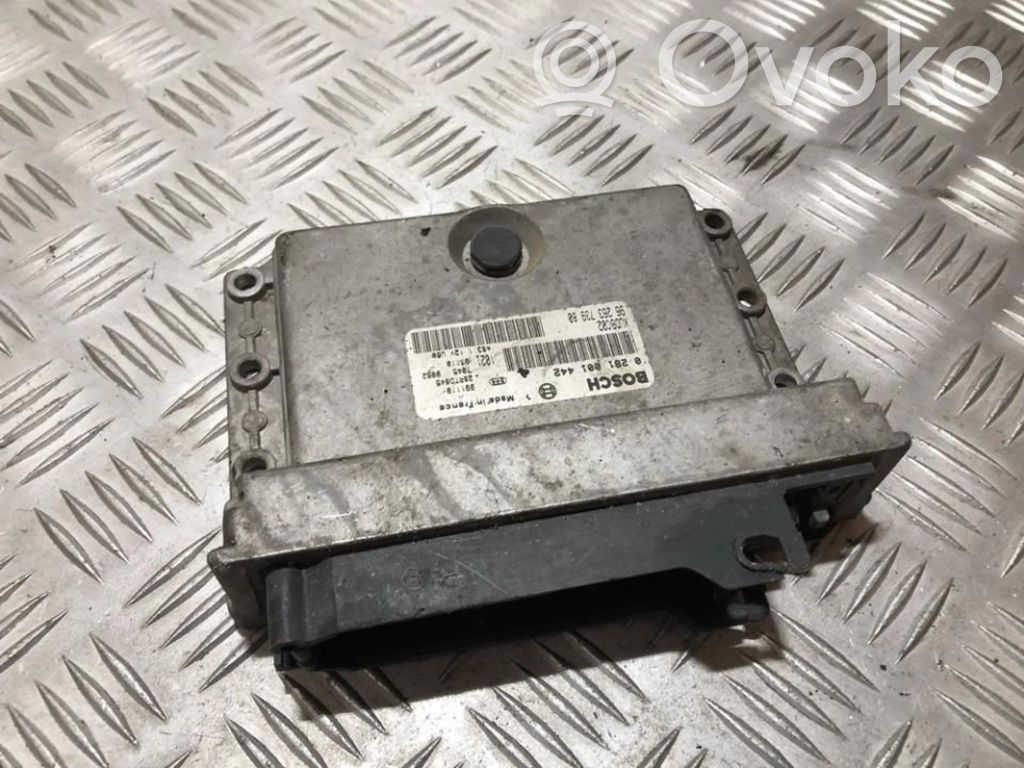 Centralina/modulo del motore   0281001442,XUDBC02,0281001442,102197110,70450062,9626373980,991110,XUDBC02