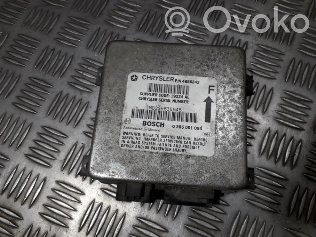Turvatyynyn ohjainlaite/moduuli   4686242,0285001093,0285001093,4686242