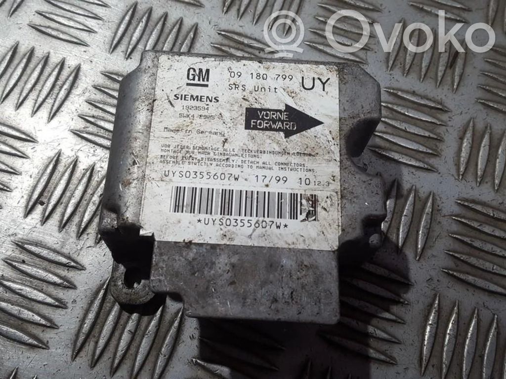 Unidad de control/módulo del Airbag   09180799UY,5WK42905,09180799UY,5WK42905