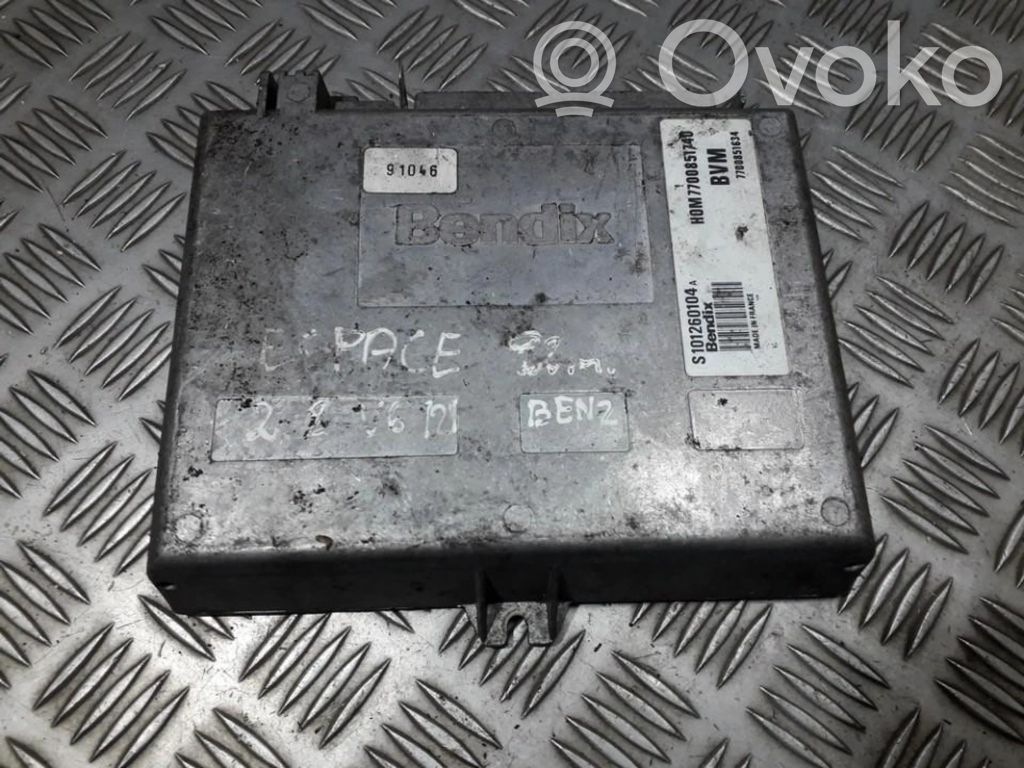Unidad de control/módulo del motor   H0M7700851740,HOM7700851740,7700851634,H0M7700851740,HOM7700851740,S101260104A