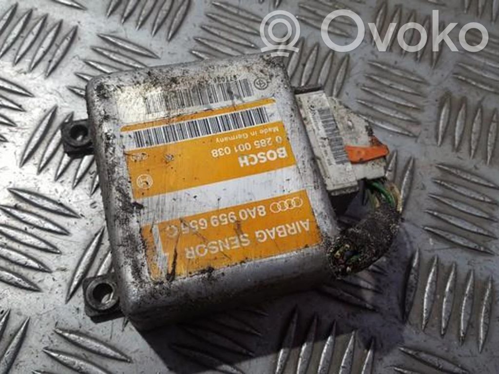 Unitate/modul de comandă airbaguri   8A0959655C,0285001038,0285001038,8A0959655C