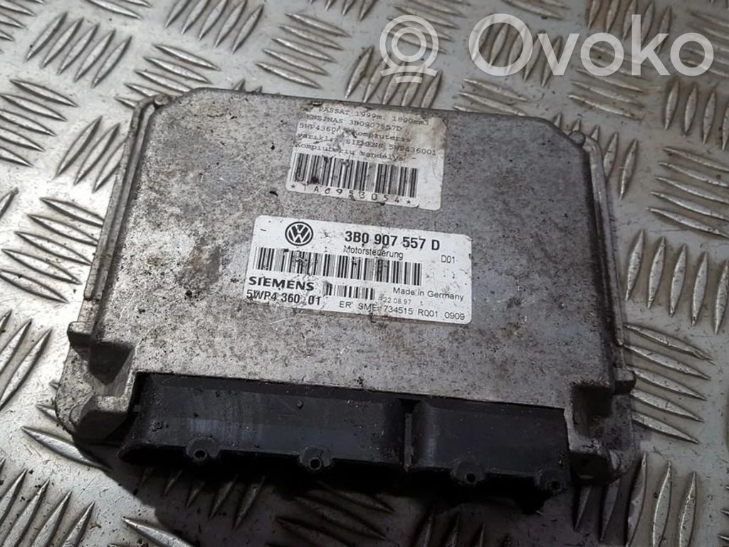 Unidad de control/módulo del motor   3B0907557D,5WP436001,3B0907557D,5WP436001