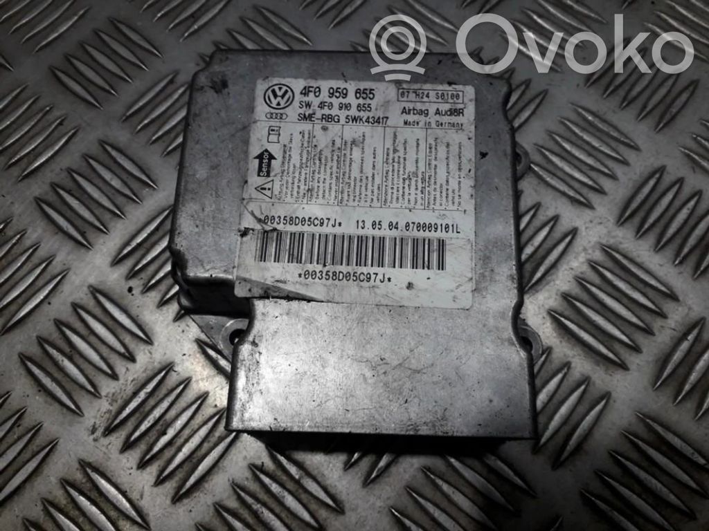 Audi A6 S6 C6 4F Centralina/modulo airbag 