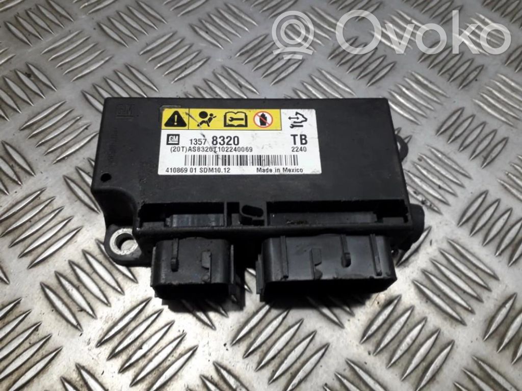 Unidad de control/módulo del Airbag   13578320,AS8320T102240069,13578320,AS8320T102240069