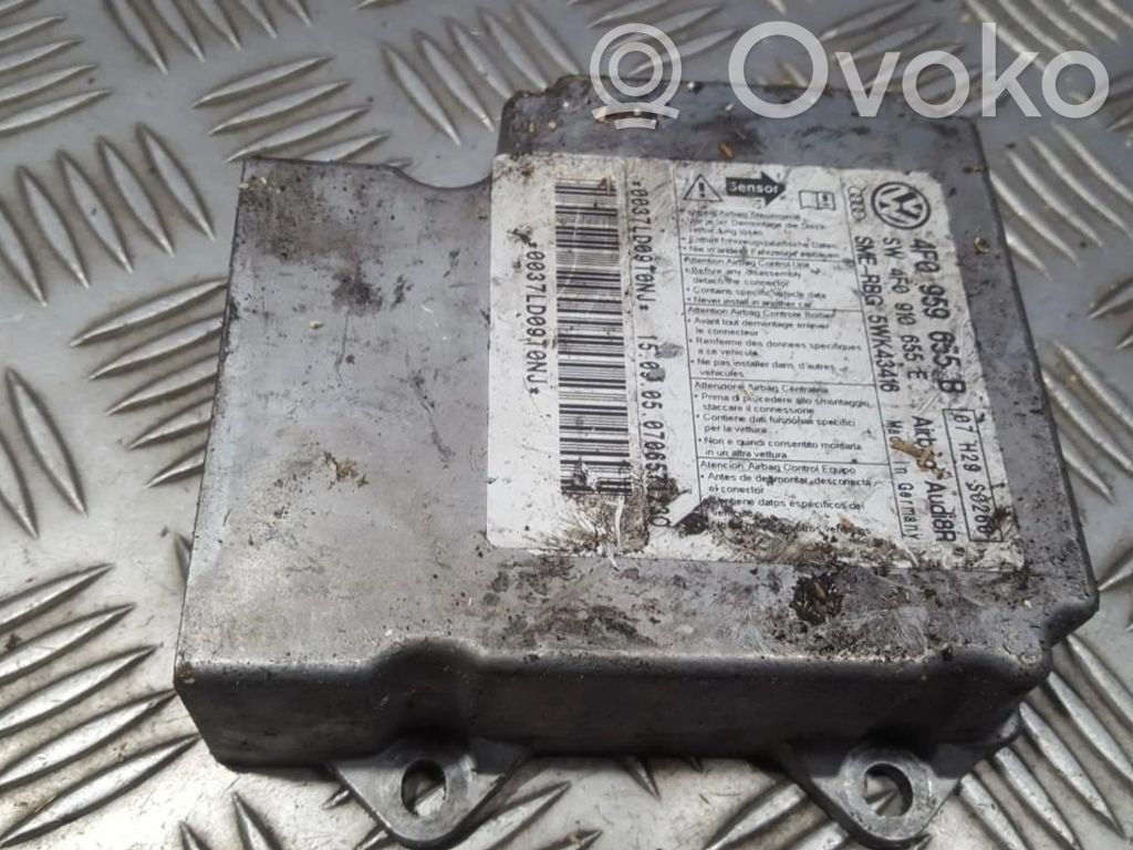Audi A6 S6 C6 4F Unitate/modul de comandă airbaguri 