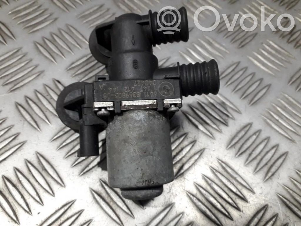 BMW 3 E46 Valvola di regolazione del liquido di raffreddamento e del riscaldatore