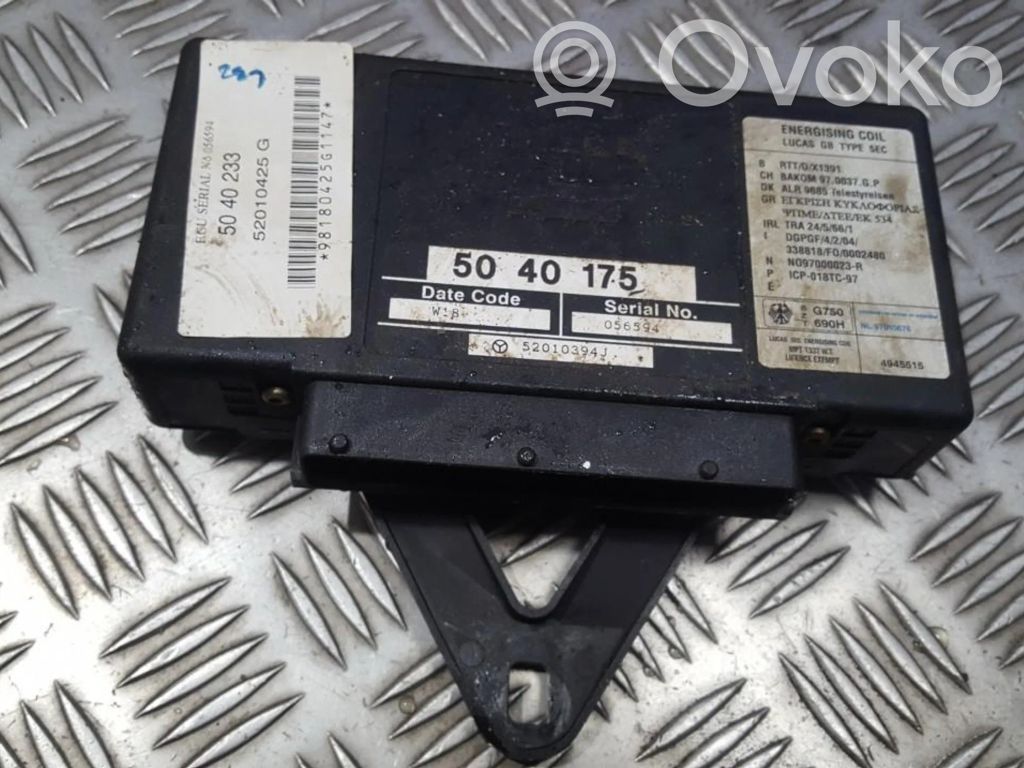 Saab 9-3 Ver1 Autres unités de commande / modules 