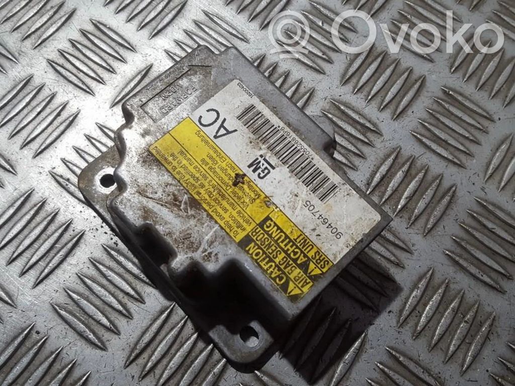 Opel Vectra B Airbag control unit/module 