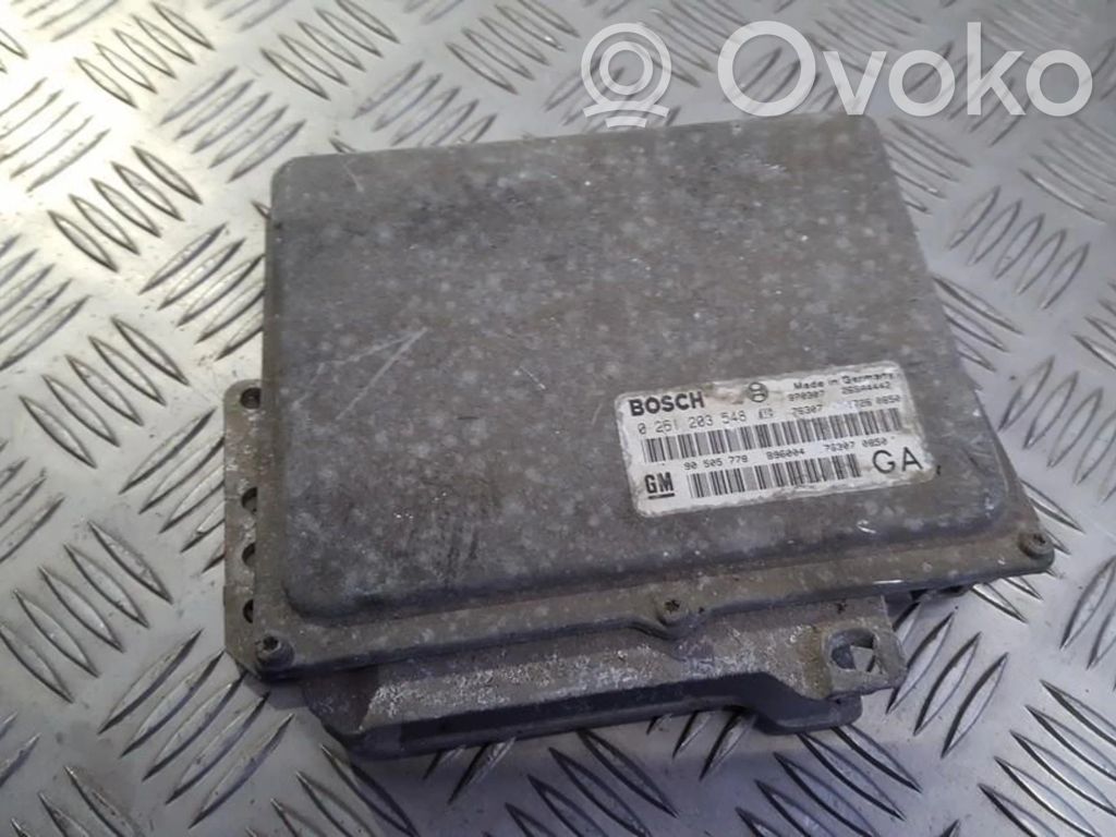 Unitate/modul de control motor   0261203548,90505778,0261203548,90505778