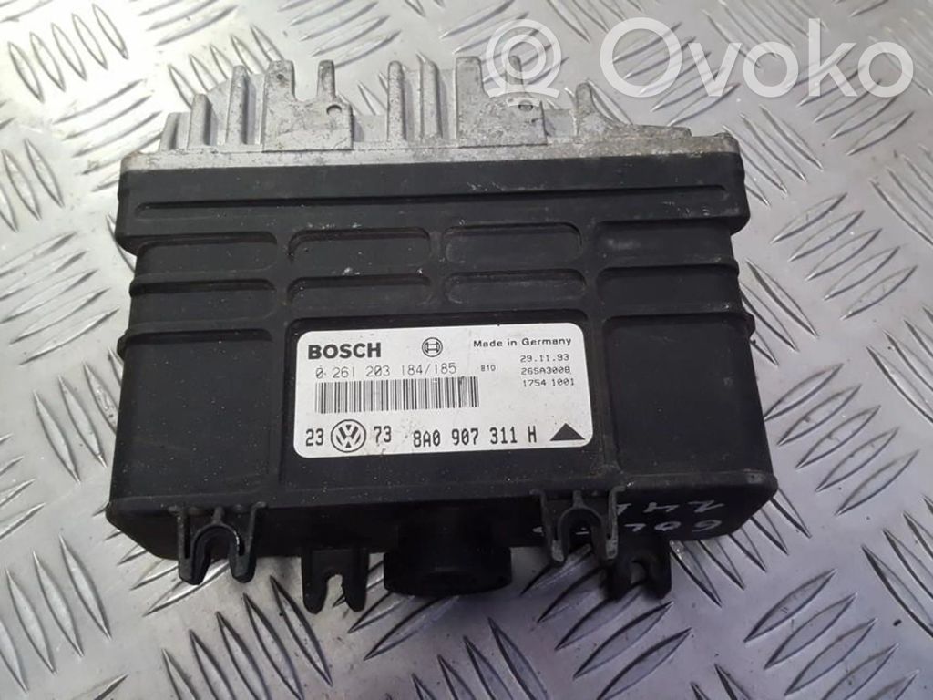 Engine control unit/module   8A0907311H,0261203184,0261203184,0261203185,8A0907311H