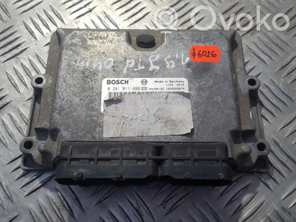 Fiat Doblo Engine control unit/module 