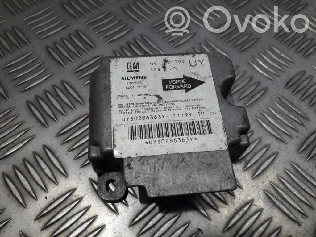 Centralina/modulo airbag   09180799UY,1923594,09180799UY,1923594,5WK42905