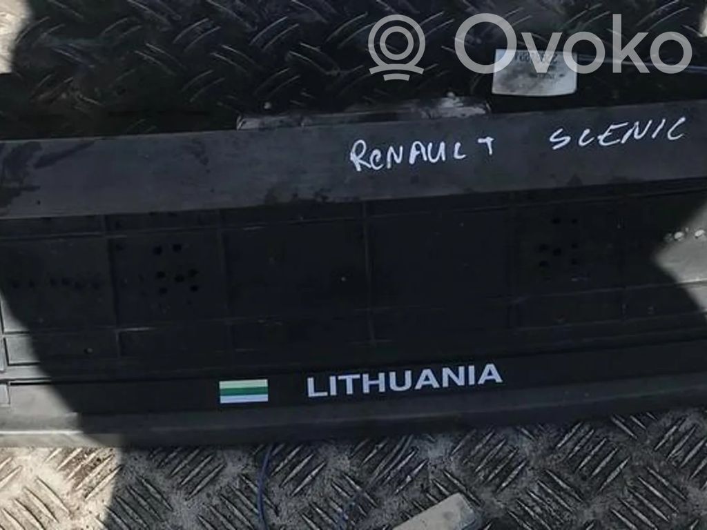 Renault Scenic I Éclairage de plaque d'immatriculation
