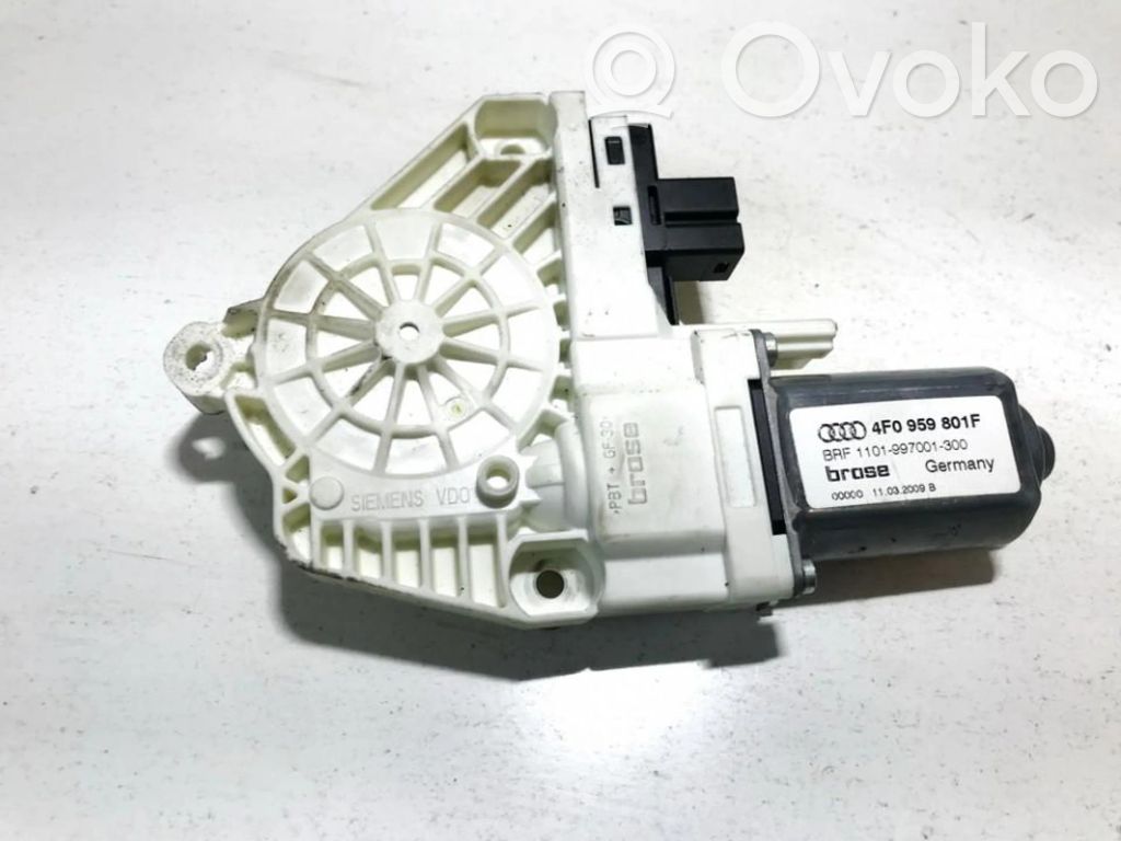 Audi A6 S6 C6 4F Moteur de lève-vitre de porte arrière