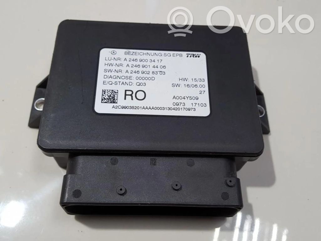 Mercedes-Benz B W245 Unitate/modul comandă sistem frânare 