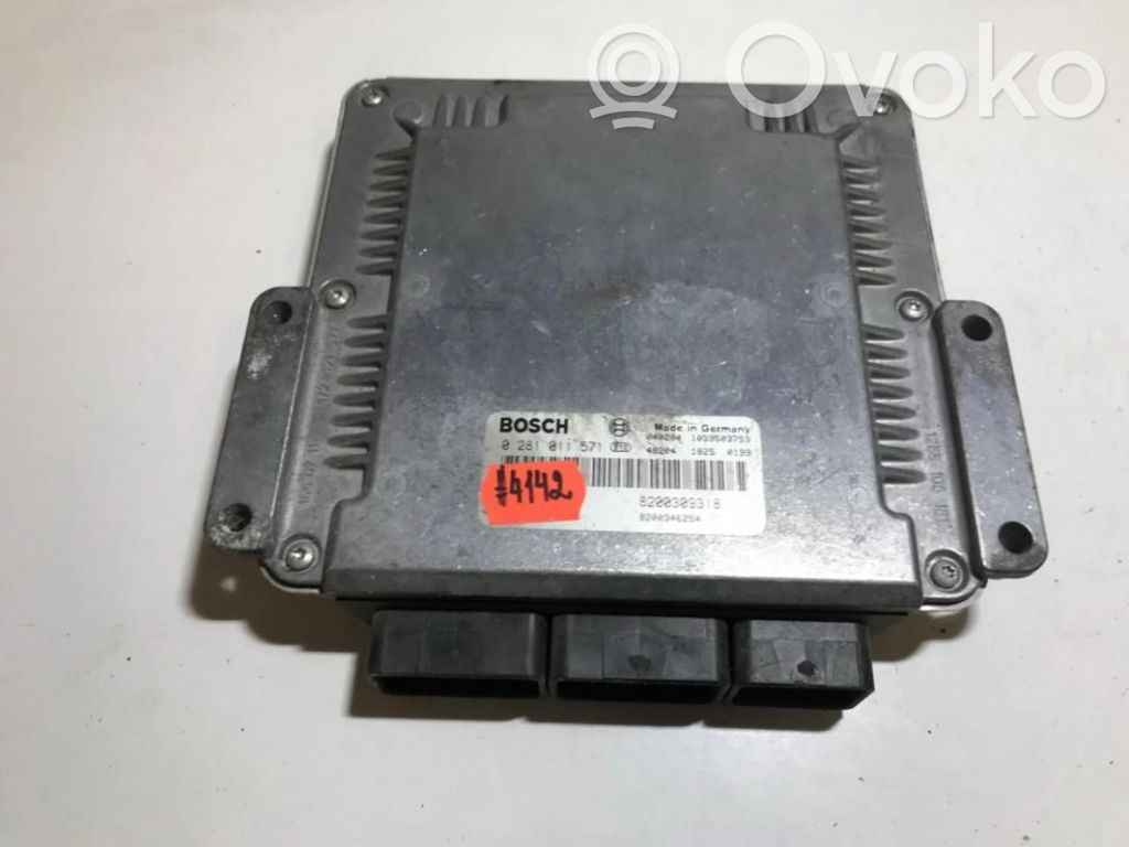 Renault Laguna II Sterownik / Moduł ECU 