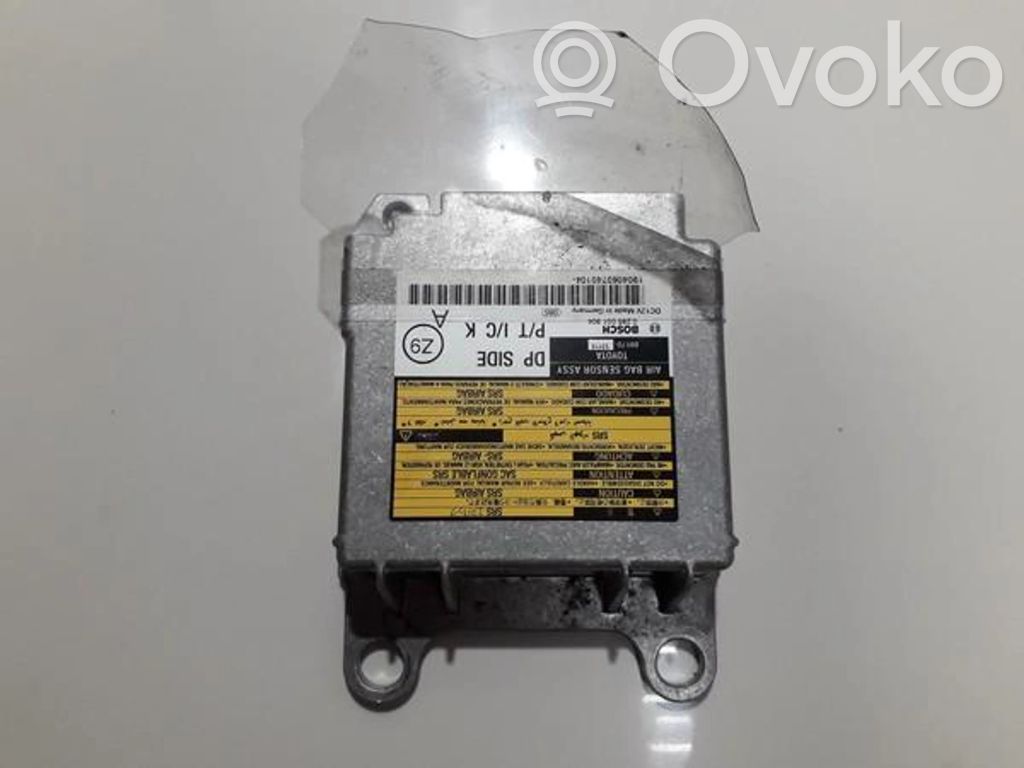 Lexus IS 220D-250-350 Centralina/modulo airbag 
