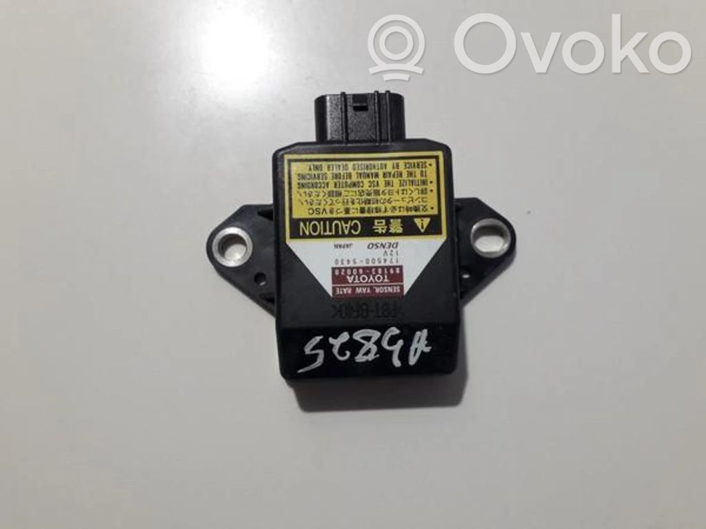 Lexus IS 220D-250-350 Sensore di imbardata accelerazione ESP