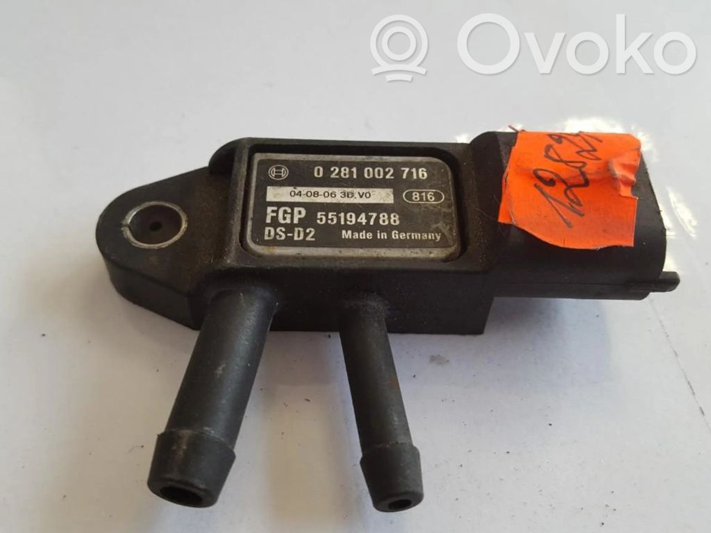 Luftdrucksensor   0281002716,55194788,0281002716,55194788