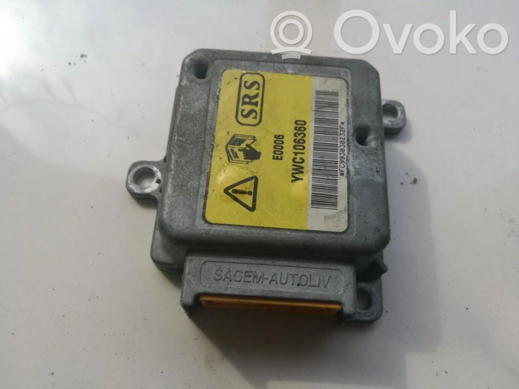 Land Rover Freelander Unitate/modul de comandă airbaguri 