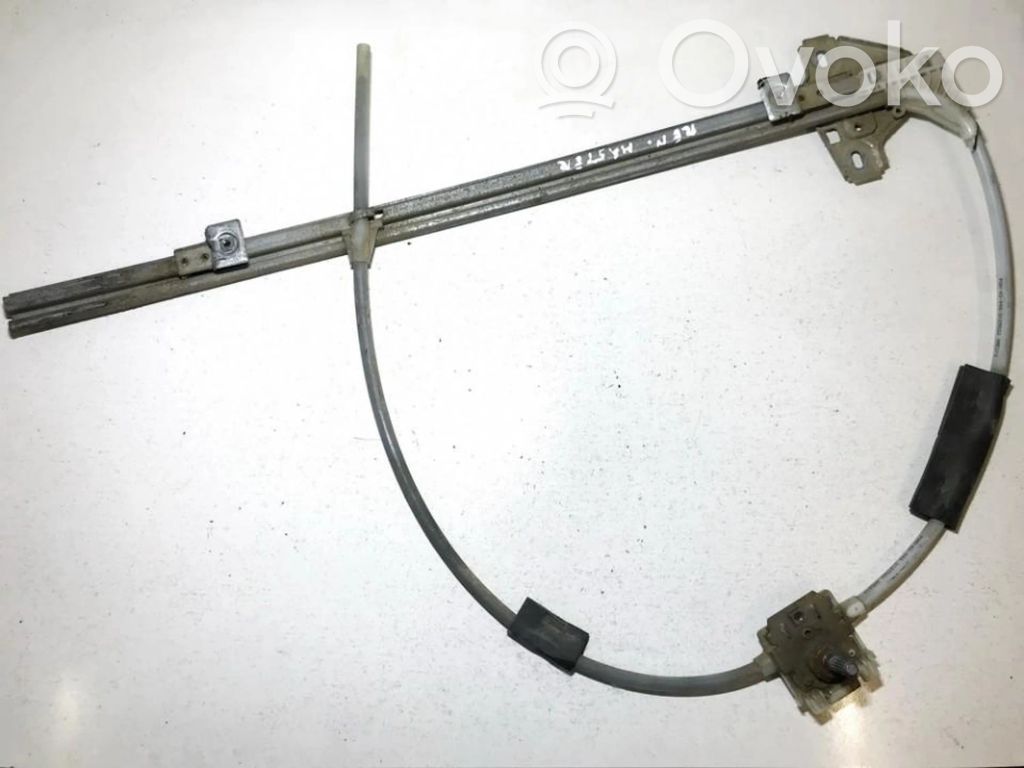 Regulador con motor de la ventanilla de la puerta corredera