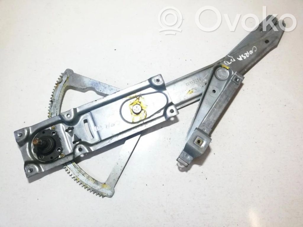 Opel Corsa B Regulador con motor de la ventanilla de la puerta corredera 
