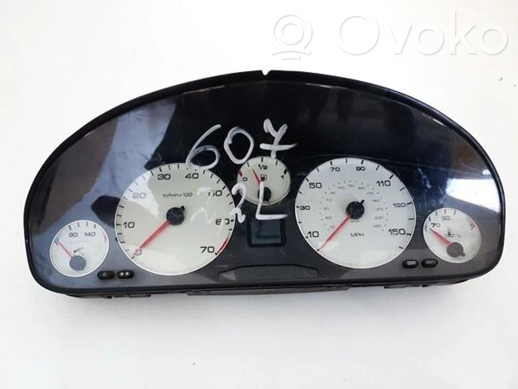 Peugeot 607 Nopeusmittari (mittaristo) 