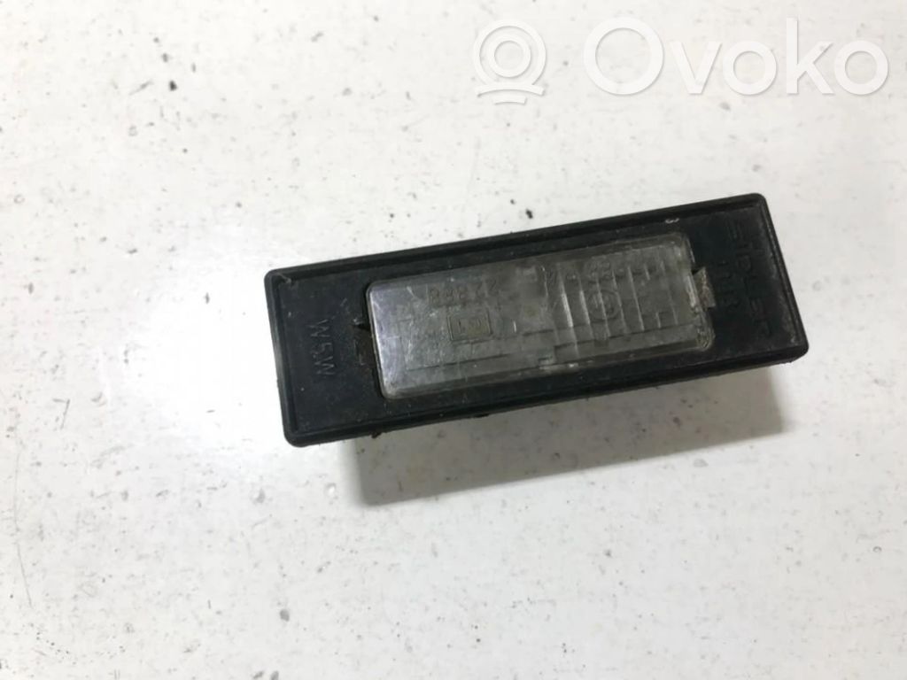 Citroen Xantia Éclairage de plaque d'immatriculation 