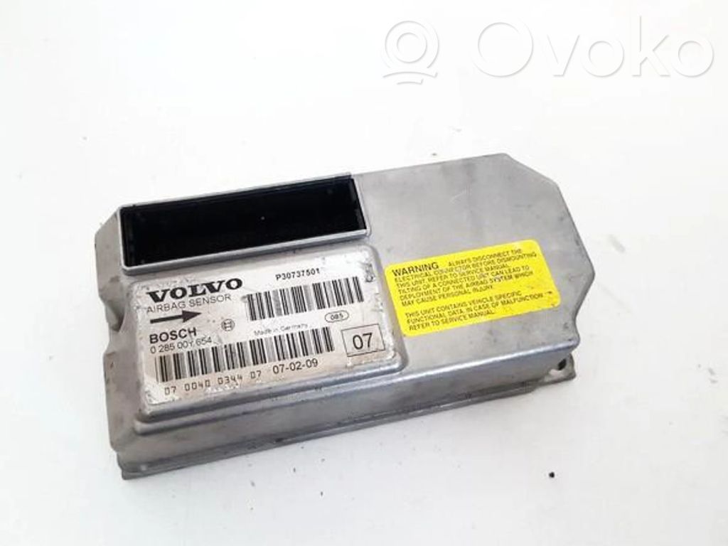Module de contrôle airbag   P30737501,0285001654,0285001654,P30737501