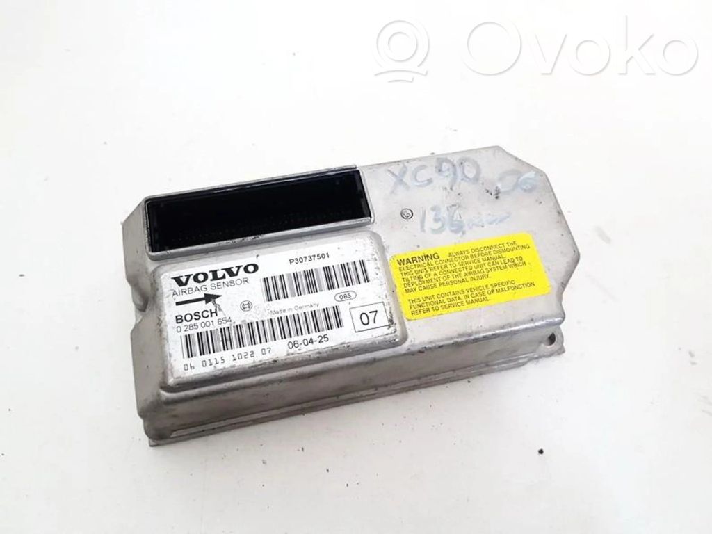 Airbag control unit/module   P30737501,0285001654,0285001654,P30737501