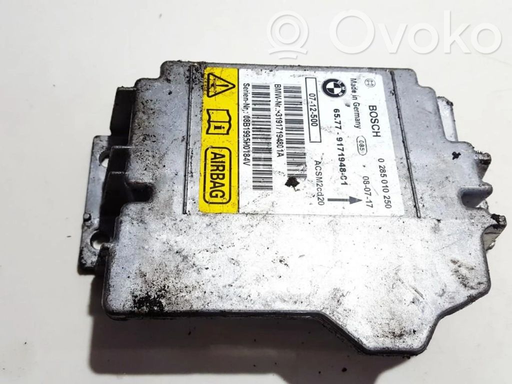 Unidad de control/módulo del Airbag   65779171948,65779171948,65779171948,65779171948,65779171948