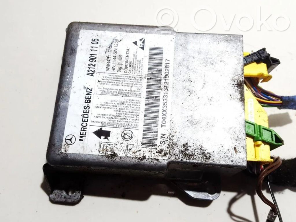 Mercedes-Benz E W212 Unitate/modul de comandă airbaguri 