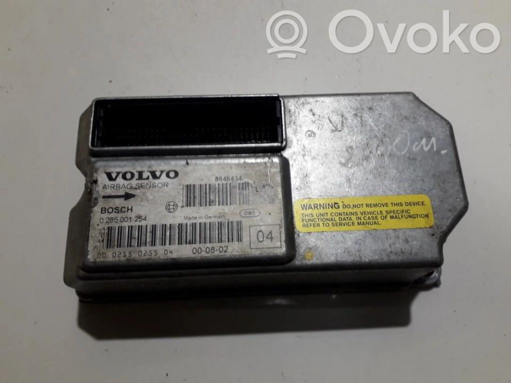Centralina/modulo airbag   0285001254,864634,0285001254,864634