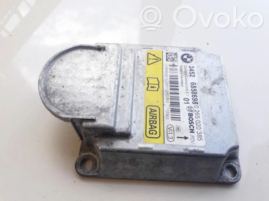 Module de contrôle airbag   0265020385,34526858698,0265020385,34526858698