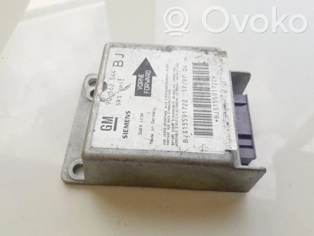 Centralina/modulo airbag   90562544,5WK4113A,5WK4113A,90562544
