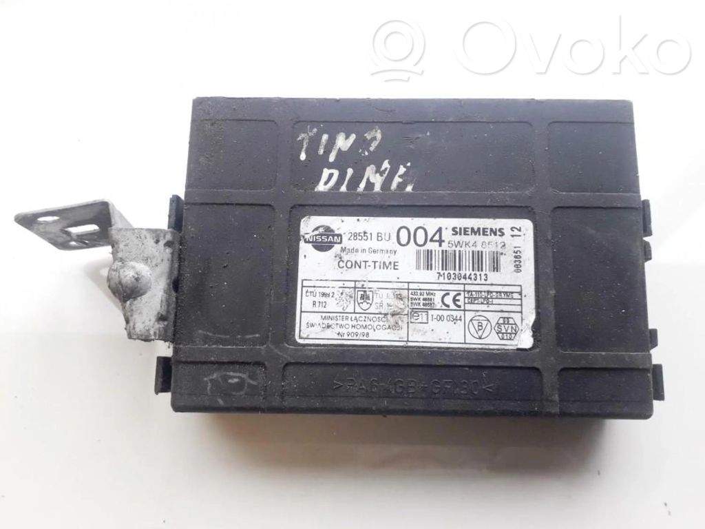 Nissan Almera Tino Modul confort 