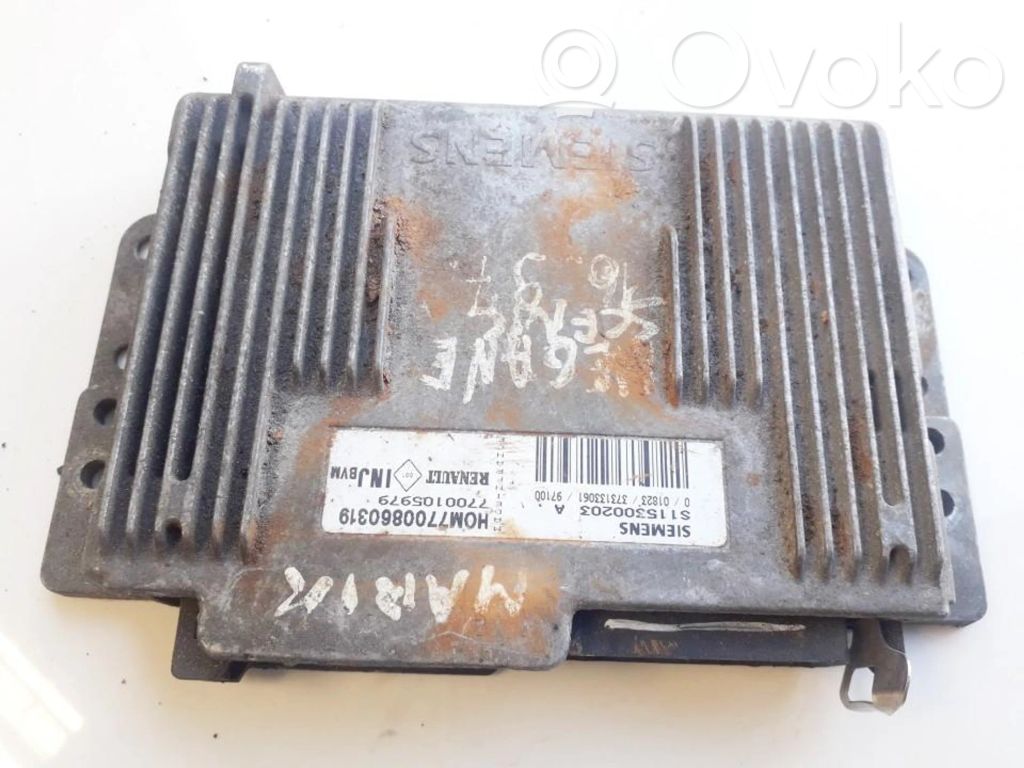 Sterownik / Moduł ECU   7700105979,S115300203A,7700105979,S115300203A