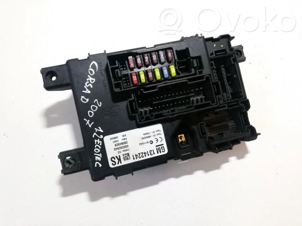 Opel Corsa D Mukavuusmoduuli 