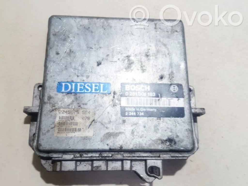 BMW 5 E34 Sterownik / Moduł ECU 