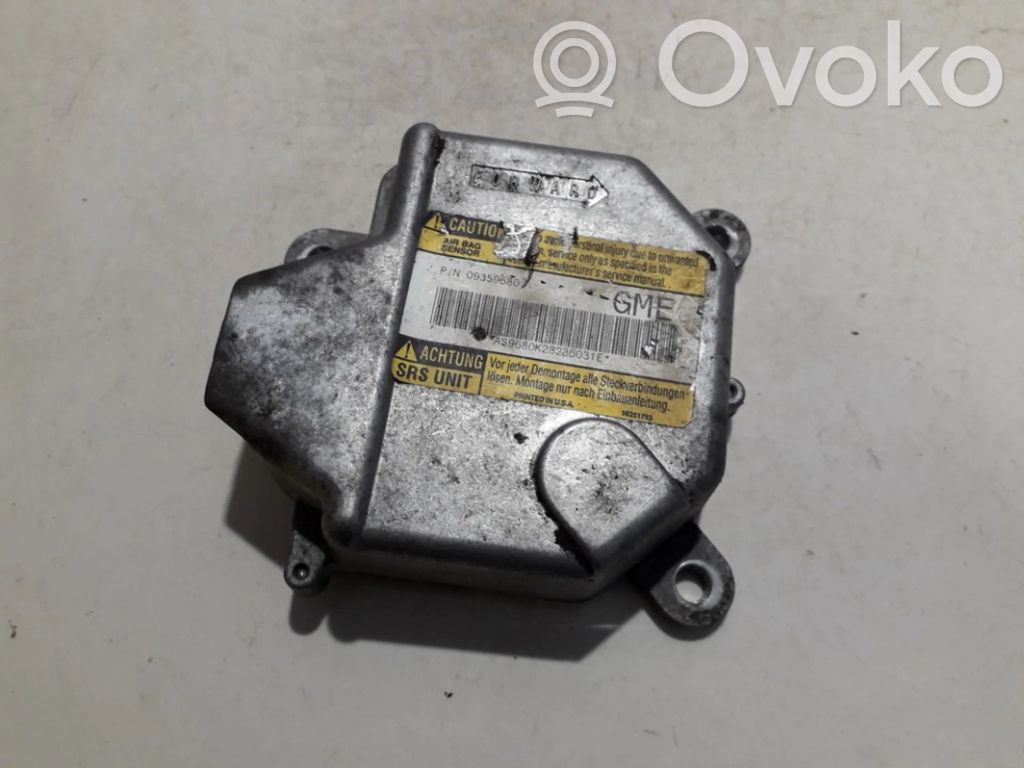 Unidad de control/módulo del Airbag   09359680,09359680
