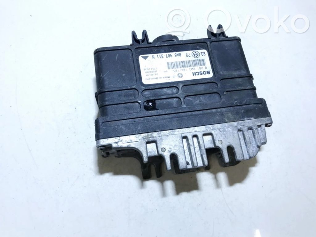 Engine control unit/module   0261203184,8A0907311H,0261203184,17542638,26SA3008,8A0907311H