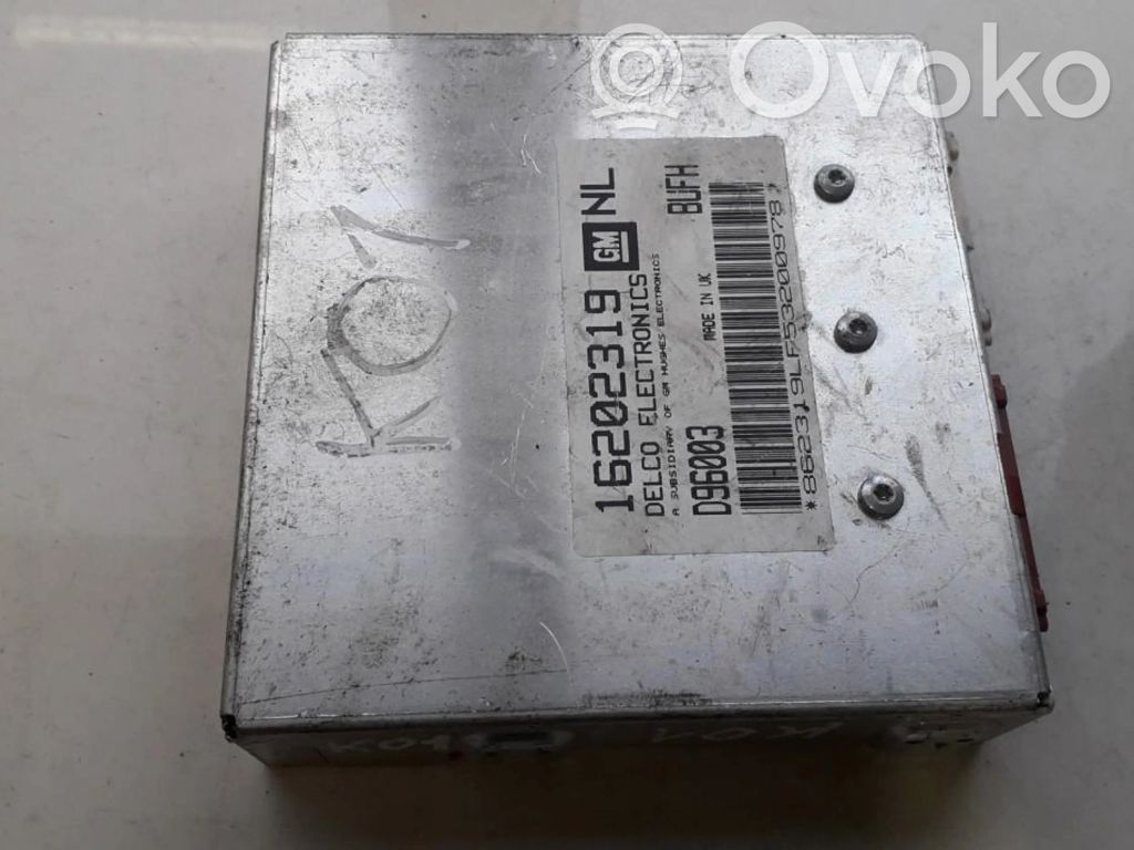 Unitate/modul de control motor   16202319,D96003,16202319,D96003