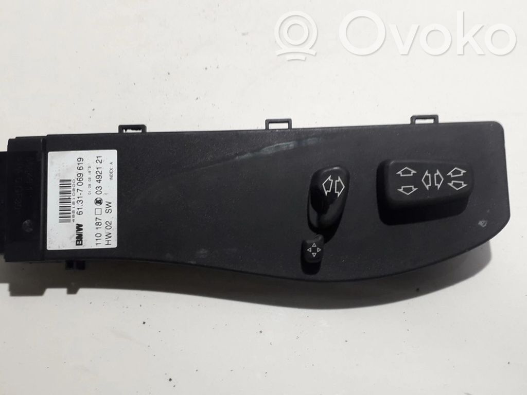 Land Rover Range Rover L322 Interruptor de control del asiento 