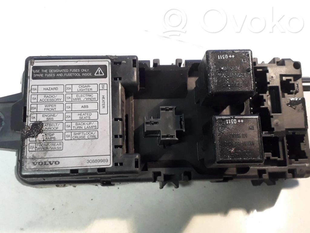 Volvo S40, V40 Set scatola dei fusibili 