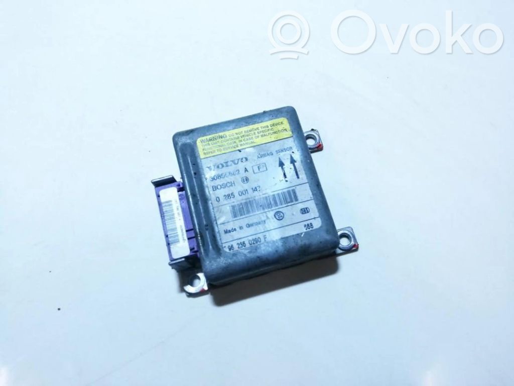Airbag control unit/module   30855882A,0285001147,0285001147,30855882A,962360290F