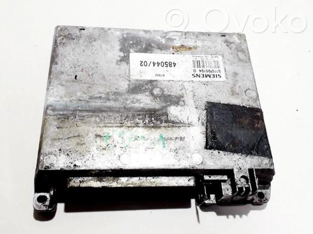 Engine control unit/module   S111705104D,S111705104D
